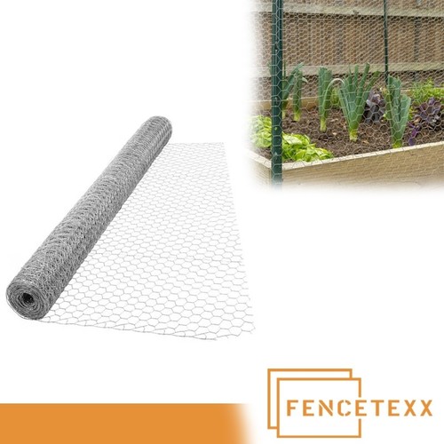 25m galvanised chicken - 1.2m,