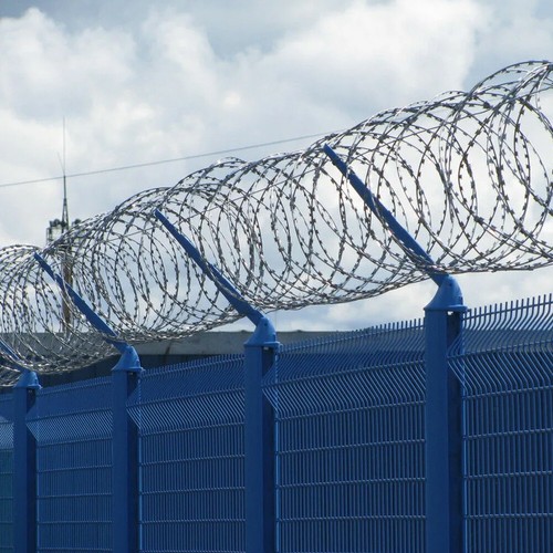 10m galvanised razor barbed - 10m,
