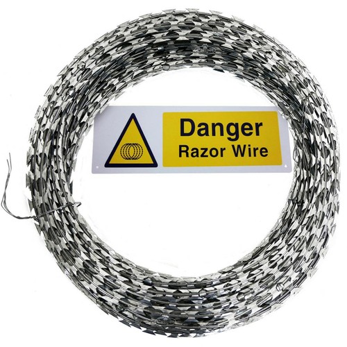 Razor wire 65m long - long, 10m