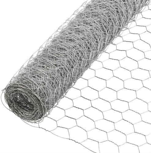 10m galvanised wire mesh - 10m,