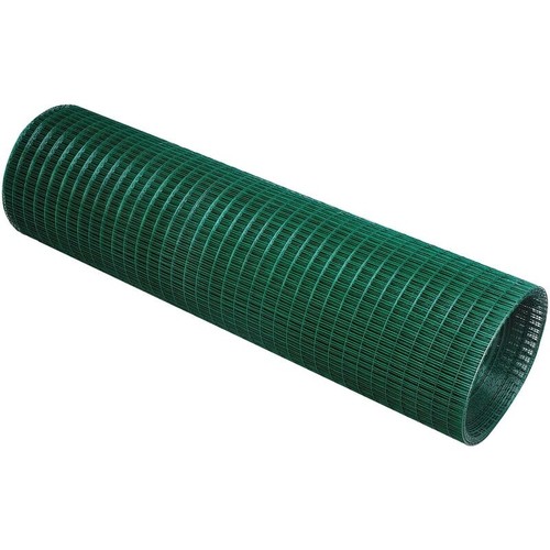 Green pvc coated - welded, wire