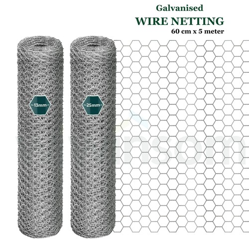 Chicken wire mesh roll - chicken, 60cm
