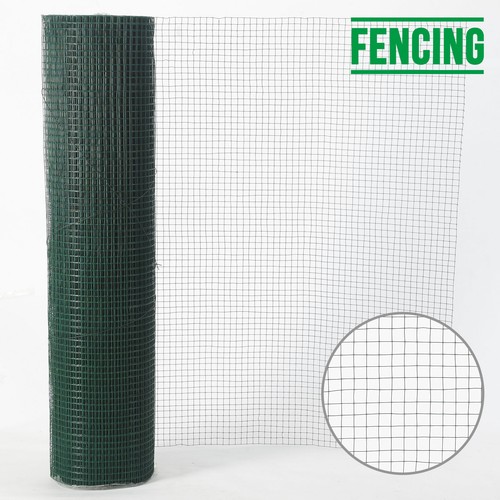 Green pvc coated chicken - green, wire