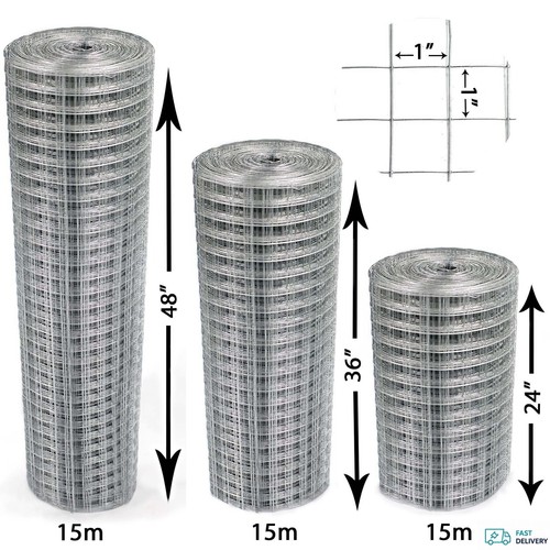 Galvanised welded wire mesh - galvanised,
