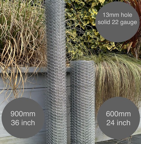 Solid galvanised chicken - galvanised, wire