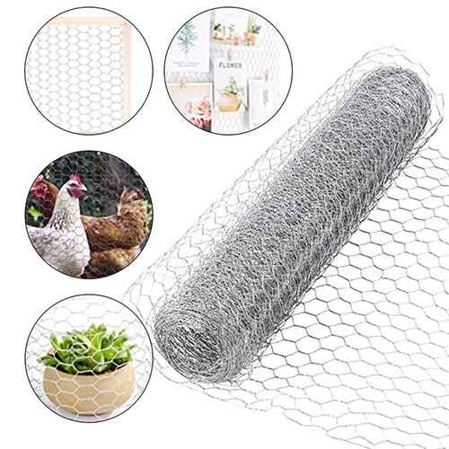 Galvanised chicken wire - galvanised, mesh