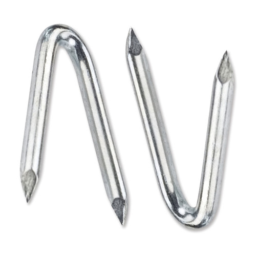Fence nails shaped staples - shaped,