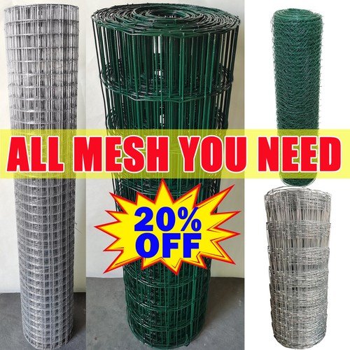 New pvc coated - new, mesh