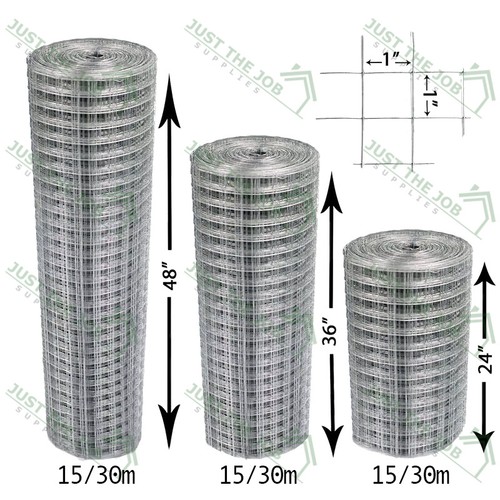 Welded wire mesh 1 - 1", 1"