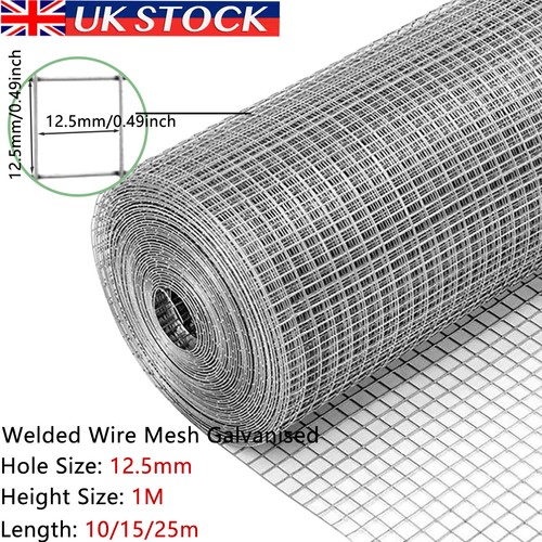 Welded wire mesh - wire, galvanised